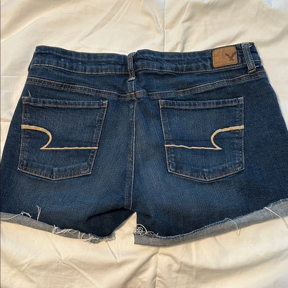American Eagle Outfitters Blue Denim Shorts - Picture 2 of 4